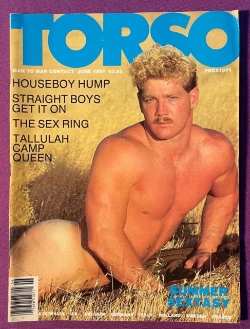 GAY: Vtg 1985 beefcake physique sexy male magazine T0RS0 3/12 jocks unstrapped