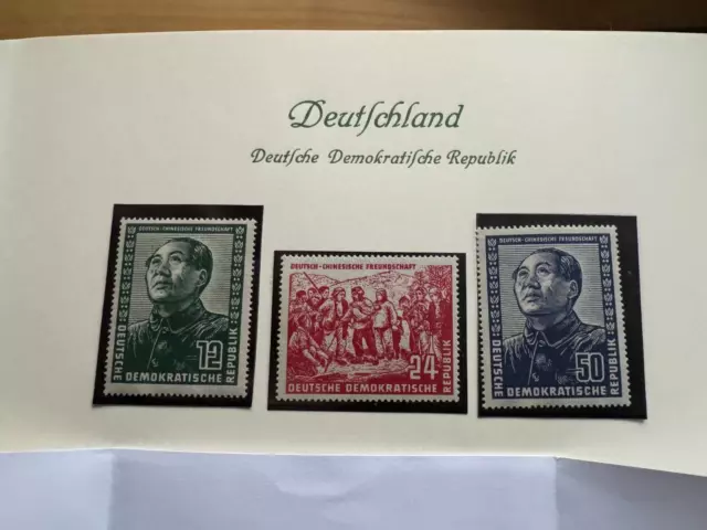 DDR Lot Chinesen Mi Nr. 286-288 postfrisch, Mi. 320.-