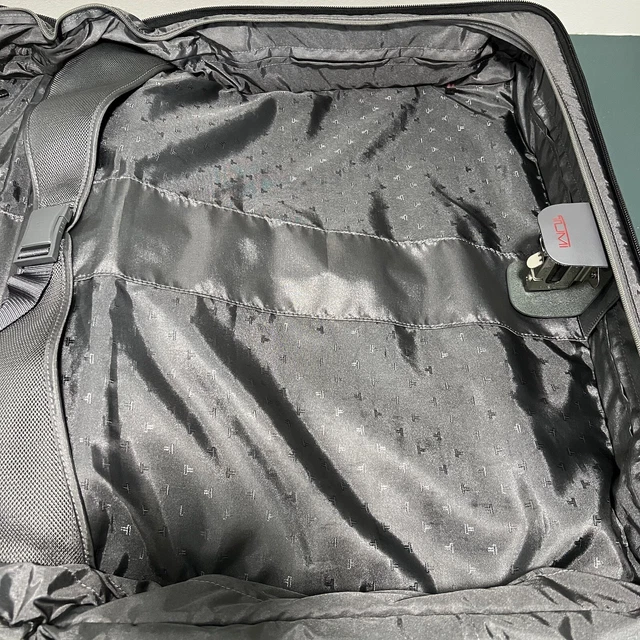 Tumi Large Rolling Garment Bag 2 Wheeled Luggage 22030D4 Ballistic Nylon Black 11