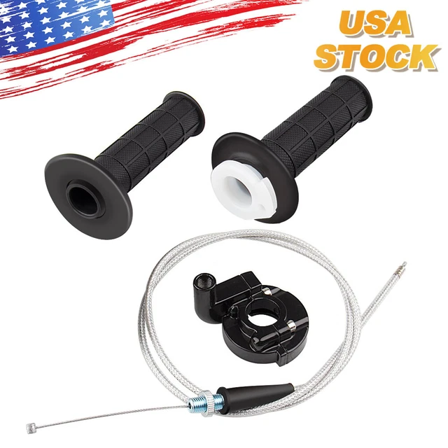 Throttle & Cable Handlebar Grip Casing Set for Honda XR100R XR80R Z50R XR50 XR75