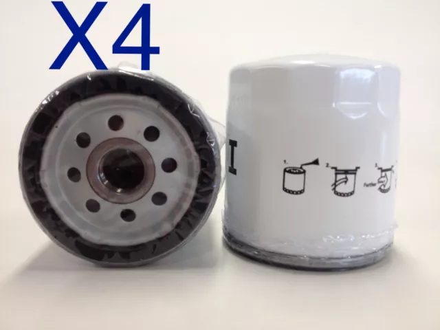 4X Oil Filter Suits GM 25019809  // (TF154)