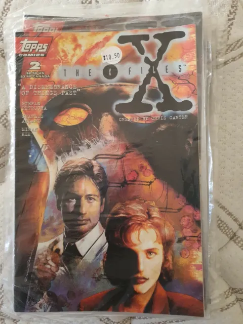  THE X FILES TOPPS COMIC Number TWO  "Dismembrance of Things Past " 1995 
