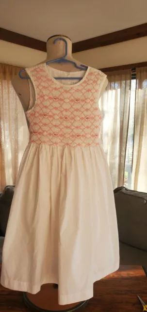 Super nice - CHARTER CLUB - Girls Dress -  with embroided rose flowers - Size 10