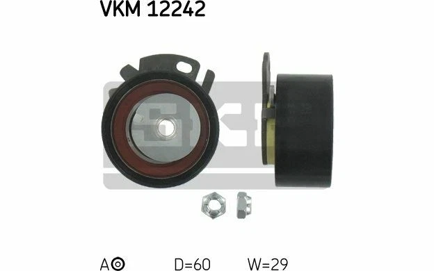 SKF Galet tendeur pour FIAT BRAVO MAREA VKM 12242 - Pièces Auto Mister Auto