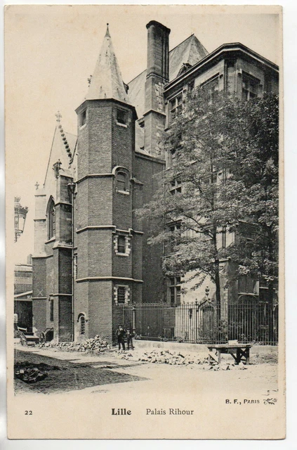 LILLE - North - CPA 59 - the Palais Rihour - view 1