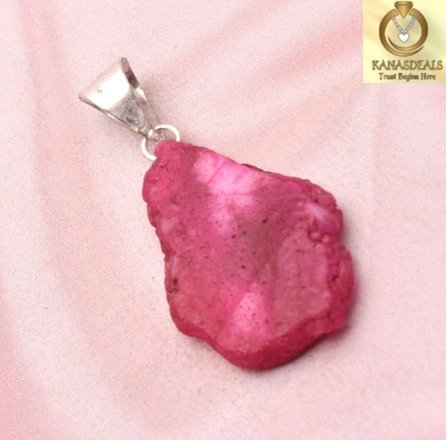 Solar Quartz Druzy Plated Pendant Jewellery 5 GM Lowest Priced @0.99-64362
