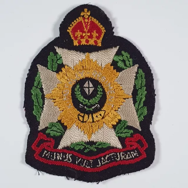 WW1 WW2 Cloth Cap badge - Poss Rifles Brigade - Unidentified Badge - KC British