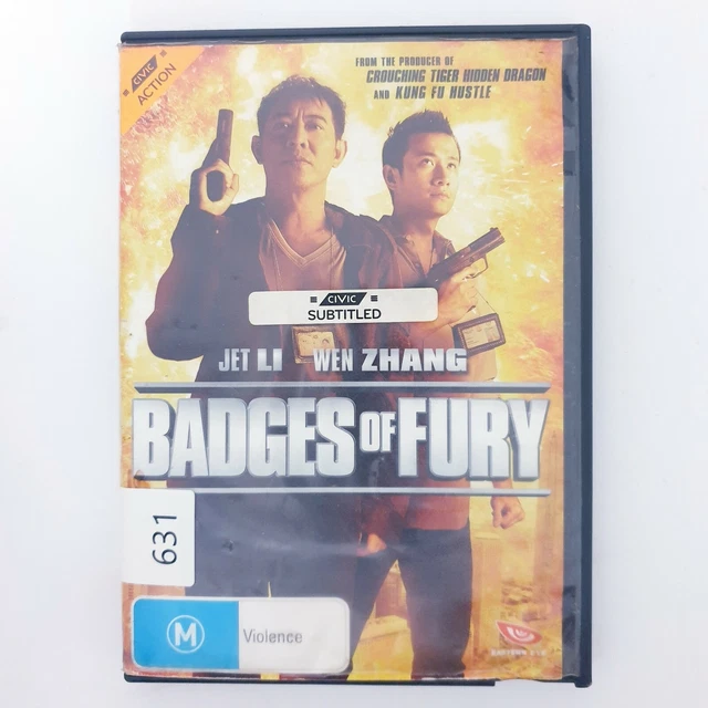 Badges of Fury DVD Region 4 PAL Free Postage