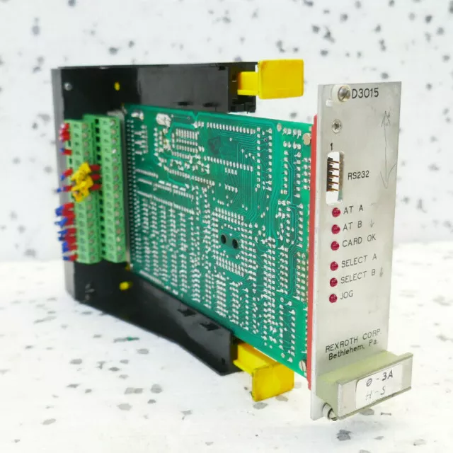 REXROTH ES-43-A8-1184 Rev.5 + MURR ELECTRONICS 631787 AMPLIFIER BOARD CARD_