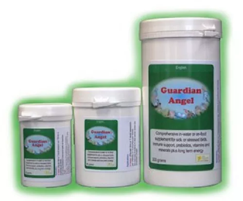 Suplemento Ángel Guardián Para Aves Enfermas/Estresadas 80G De Birdcare Company