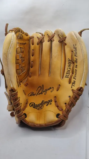 Guanto da baseball Rawlings Alex Rodriguez 10 1/2 pollici Arch Basket Web RBG80F