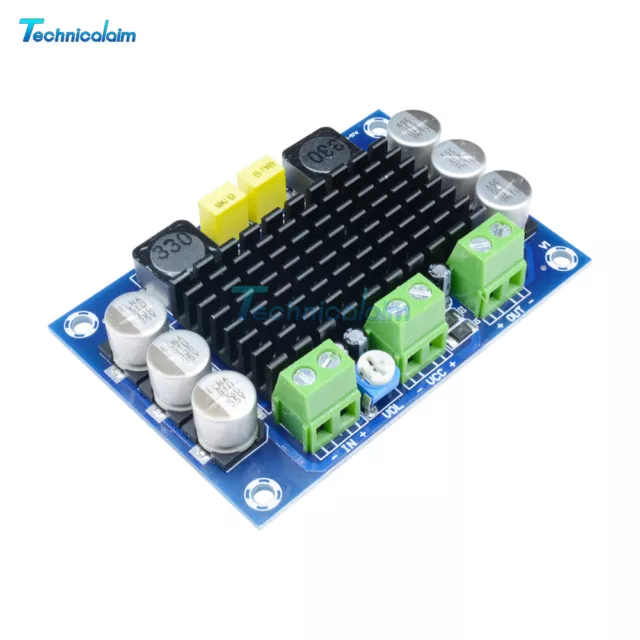 TPA3116 D2 DA DC 12V 24V 100W Mono Channel Digital Power Audio Amplifier Board