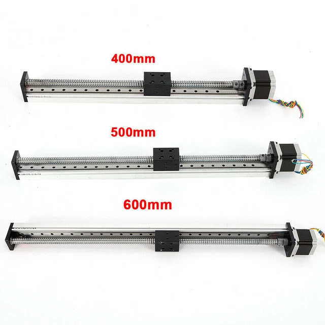 CNC Linear Actuator Ball Screw Slide Stage Rail Guide Motion Table Nema23 Motor