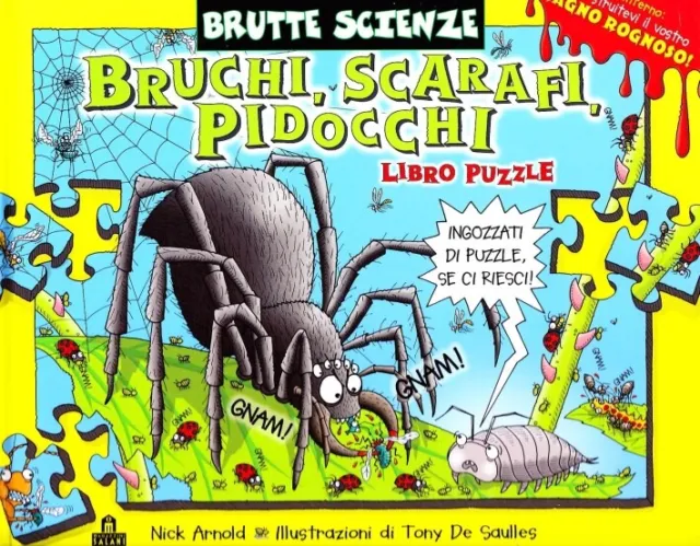 Bruchi, scarafi, pidocchi. Libro puzzle - [Magazzini Salani]