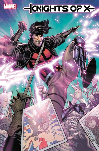 Knights of X #3 Cover A Paquette Marvel 2022 EB262