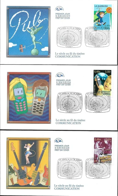 Lot De 8 Enveloppes Premier Jour – France – Années 1976 à 1980 – Timbre Poste – FDC