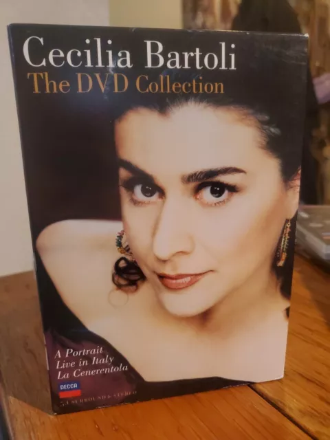 CECILIA BARTOLI THE DVD Collection - A Portrait / Live In Italy. New ...