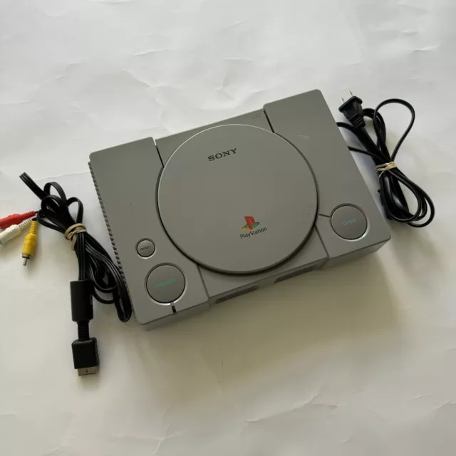 Sony Playstation PS1 Video Game Console SCPH-9001 TESTED Excellent!