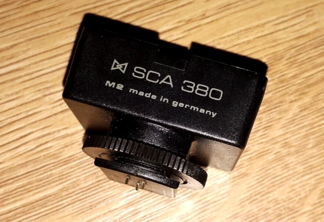 Metz SCA 380 Blitzschuh für yashica Contax usw. top Zustand