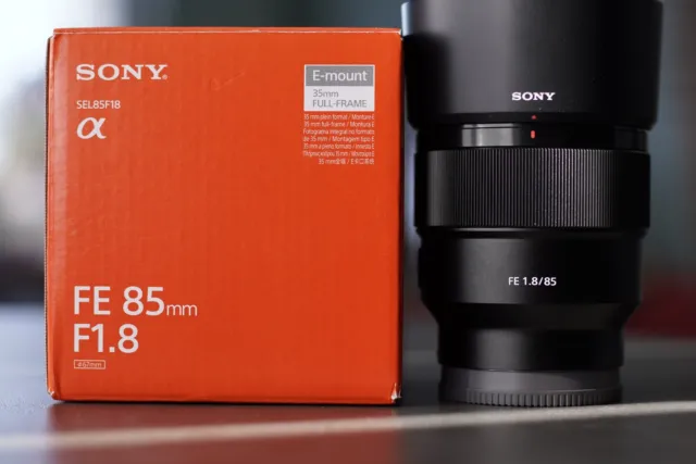 Sony SEL 85 mm F/1.8 FE - Wie neu