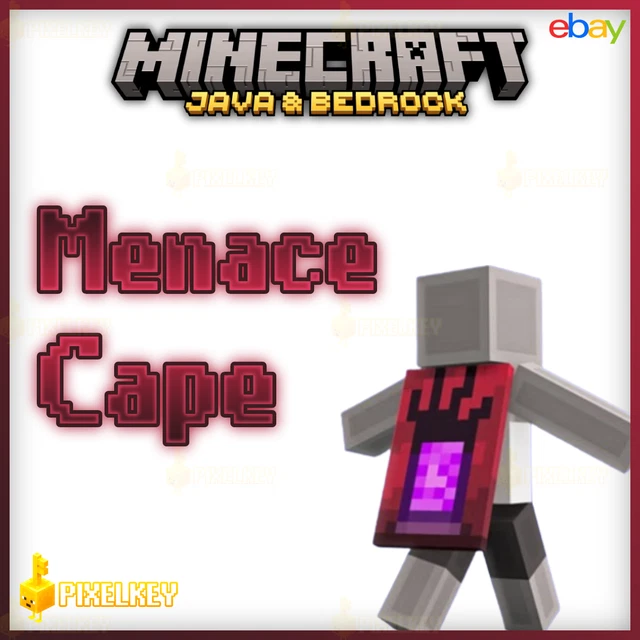 Minecraft Twitch Purple Heart Cape Für Java &  Produktbild-Vorschau 2
