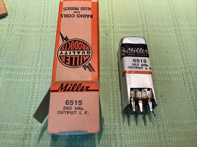 Miller 6515 radio output if transformer 262khz (Bendix 2090908-5) Miller 6515 radio output if transformer 262khz (Bendix 2090908-5)
