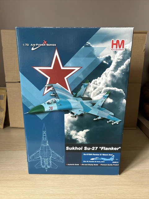 SU-27 FLANKER B Rouge 14 Russe Air Force 1990 - Hobby Master HA6020 1
