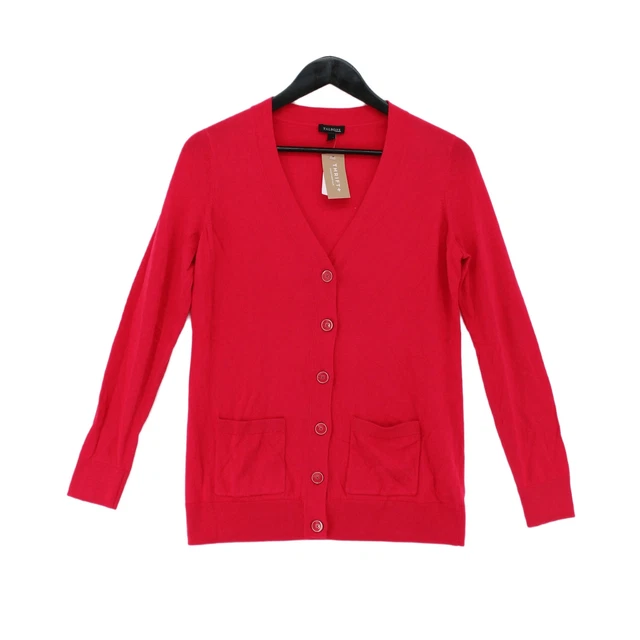 Talbots Damen Strickjacke XS rosa Baumwolle mit anderer Strickjacke