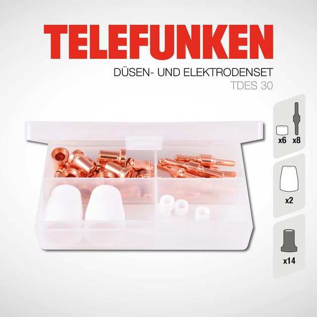 Parkside Düsen und Elektrodenset PPDES 18 A1, 22,99