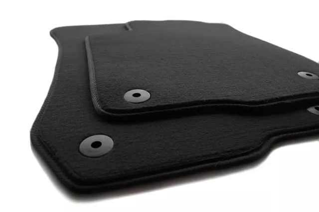 NEUF tapis de sol convient pour Audi A3 S3 8L velours tapis de voiture 2 pièces noir