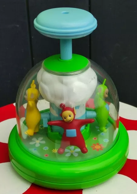 VINTAGE TELETUBBIES HAPPY Friends Musical Carousel Toy 1998 Rare 9.99 PicClick UK