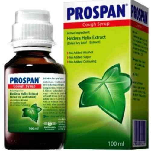 100 ML PROSPAN Cough Syrup Made in Germany to treat coughs and