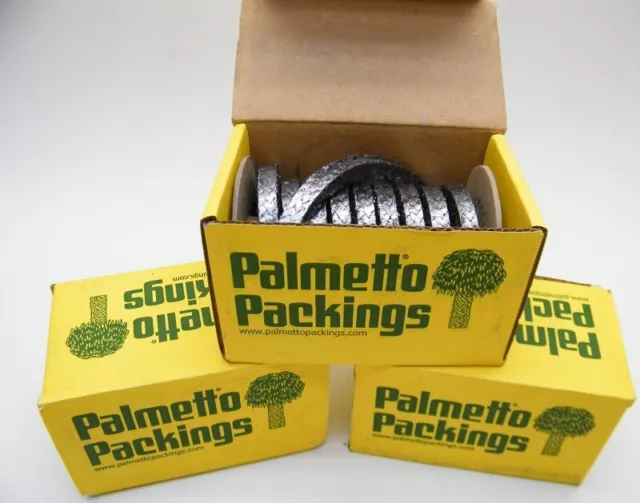 Palmetto Packings 5000 Packing Seal, 3/8 Sq In., 30 Ft 631a-50000245