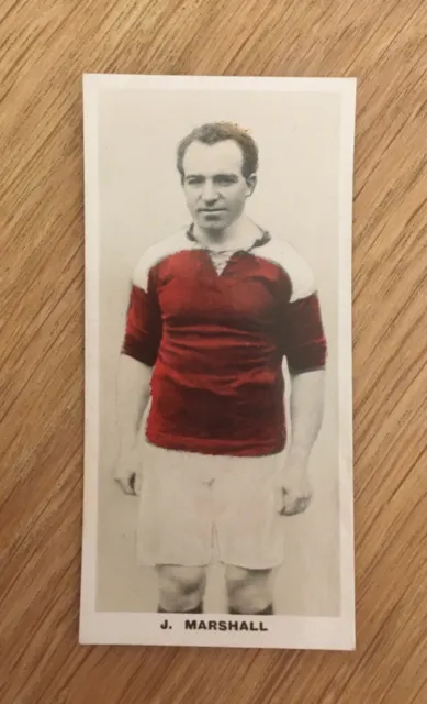 Middlesbrough Player Trade Card by Thomson 1923 British Team of Footballers