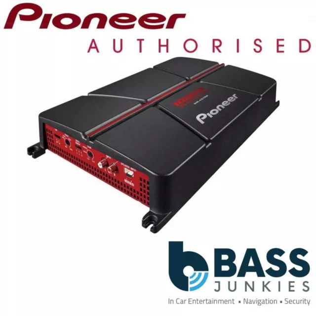 Pioneer GM-A5702 1000 Watts 2 Channel Bridgeable Car Stereo Radio Amp Amplifier