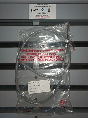 Cif 5635-T TRASMISSIONE CONTACHILOMETRI COMPLETA CIF VESPA 50-90-125 PRIMAVERA-ET3 