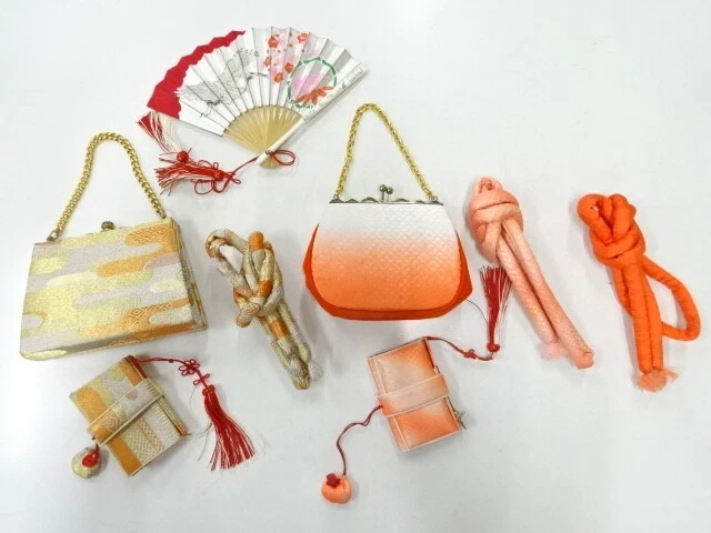 01950# Japanese Kimono / Kimono Wearing Set For Girls