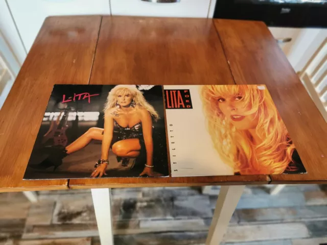 Lita Ford.... Viynl Albums... Both In Super Condition.