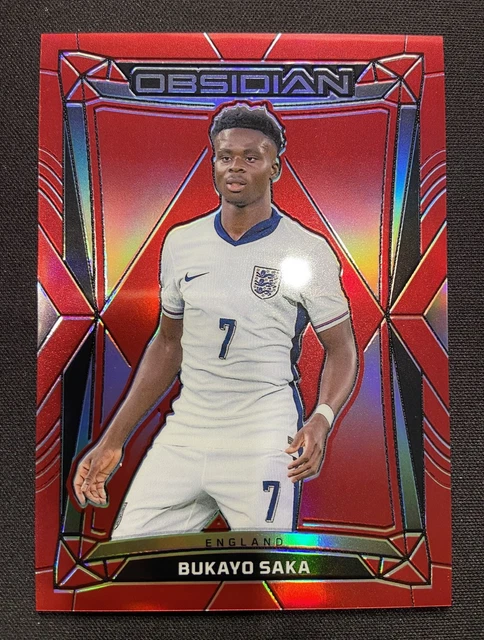 2021-22 PANINI OBSIDIAN BUKAYO SAKA 03/10 Electric Etch