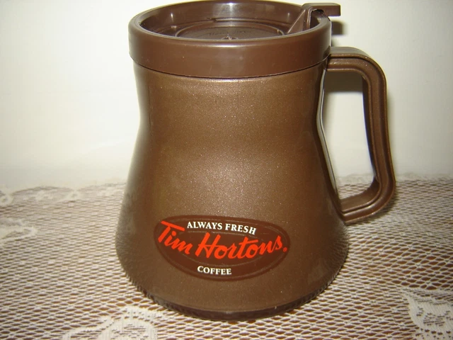 VINTAGE TIM HORTONS Aladdin 20 oz Wide Bottomed Non Slip Travel