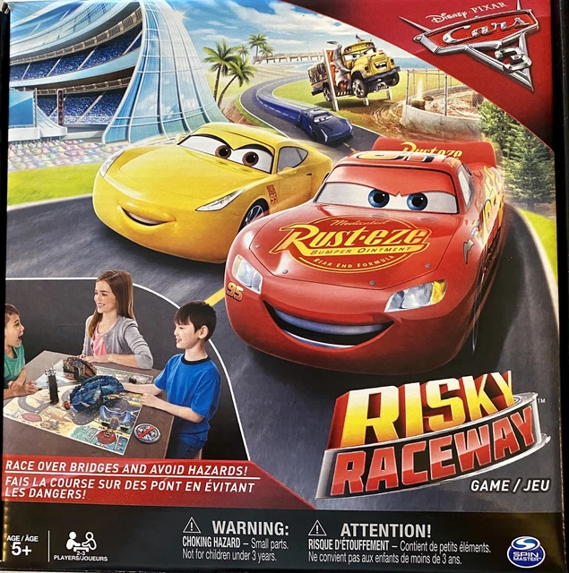 DISNEY PIXAR CARS 3 Risky Raceway Board Game £10.64 PicClick UK