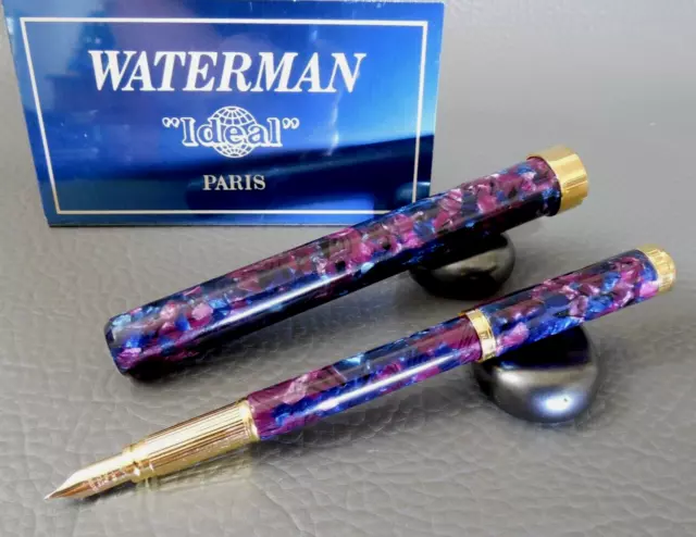 Waterman Lady Agatha Fountain Pen  Full Set  18K/750 Nib  New In Box  Lot 78