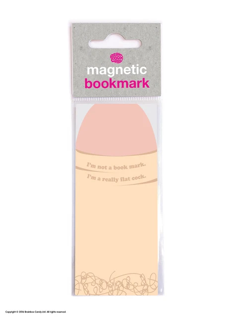 Bookmark Magnetic Funny Rude Humour Novelty Cheap Present Gift Reading Books