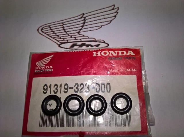 Honda CB500 Four K0,K1,K2, SOHC, Engine cover end cap O'rings Only 91319-323-000