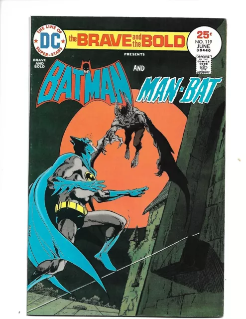 Brave And The Bold #119 (Vf) - Beautiful High Grade - Batman, Manbat