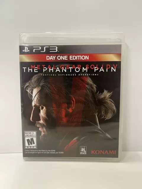 Metal Gear Solid V: The Phantom Pain (Sony Playstation 3, 2015) Open Box PS3