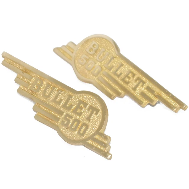 Insigne Autocollant étoile En Laiton Pour Royal Enfield - 2 Pouces - Fabriqué En Inde - Neuf
