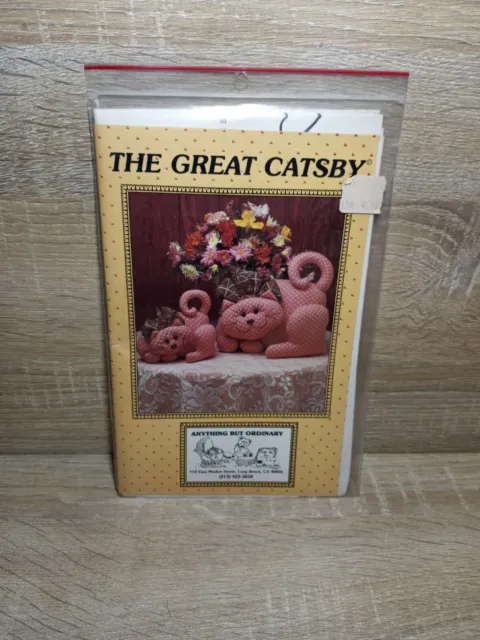 Vintage Craft Pattern The Great Catsby by Anything But Ordinary Uncut