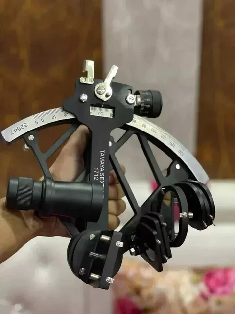 OUTIL DE NAVIGATION marine Tamaya Sextant 1712 9" noir objet cadeau... EUR 97,09 - FR