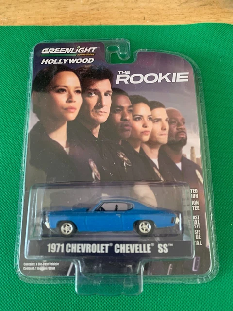 Green Light Rookie GREENLIGHT 1971 CHEVROLET Chevelle John Nolan The Rookie Hollywood 1:64 ...
